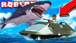 I bought the *NEW* STEALTH BOAT in Roblox SharkBite!