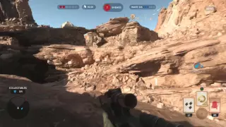 Star Wars Battlefront: Single Player Missions Gameplay  “Survival Mode” on Tatooine