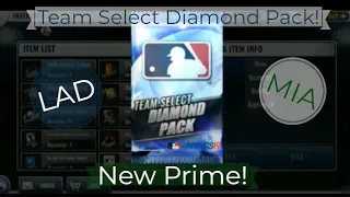 New Prime! Team Select Diamond Pack! New Diamonds! Mlb 9 innings 19