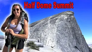 The Ultimate Half Dome Backpacking Guide: Half Dome Summit - Yosemite National Park (2023) 4K