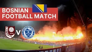 Foreigner Goes to INSANE Bosnian Football Match in Sarajevo!! | Bosnia Travel Guide