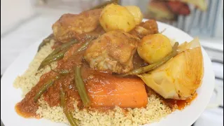 COMMENT FAIRE LA SAUCE POUR COUSCOUS| RECETTE FACILE| Shalou Cuisine