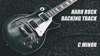 Hard Rock Metal Guitar Backing Track C Minor