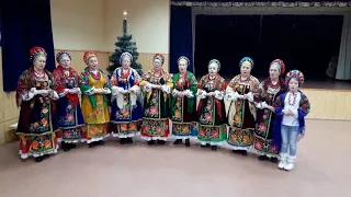 Народний фольклорний козацький ансамбль "Горлиця" - "Небо ясні зірки вкрили"
