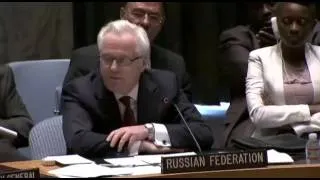 Виталий Чуркин. Выступление в Совбезе ООН 2.05.2014