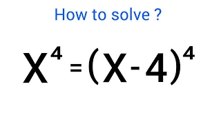 A Nice Algebra Problem | Math Olympiad | X=?