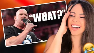 Girl Watches WWE - Stone Cold's Greatest Catchphrases