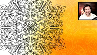 How to Make Mandala Art with Inkscape: Mirror Symmetry + Rotate Copies Easy Mandala Maker Tutorial