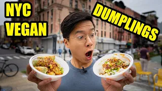 Top 3 AMAZING Vegan Dumplings in NYC