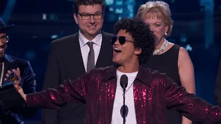 Bruno Mars Wins Record Of The Year | Acceptance Speech | 60th GRAMMYs