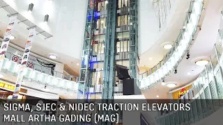 Mall Artha Gading (MAG) Elevators (Lifts) - Sigma, Nidec & SJEC Traction & Service