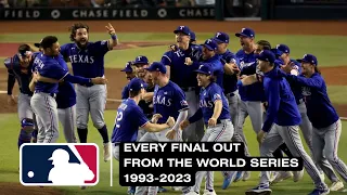 Every FINAL OUT of the MLB World Series (1993-2023)