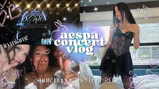 ʚїɞ i survived aespa in miami (shopping, outfits, concert vlog) | synk hyper line tour 2023