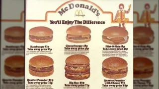 What McDonald's Menu Looked Like The Year You Were Born