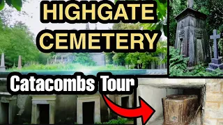 Exploring Highgate Cemetery Catacombs Tour