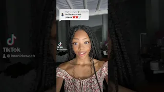 HALLE BAILEY POSTED ME ON HER INSTAGRAM STORY 😱 #imanidaweeb #hallebailey #angel #viral #tiktok