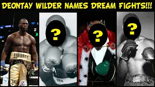 ***Deontay Wilder DREAM FIGHTS!