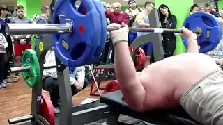 Андрей Гальцов Русский Жим 100 кг на 71 раз