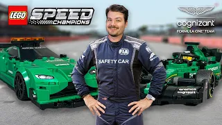 Let's Build the New LEGO Speed Champions Aston Martin Safety Car and AMR23 Formula 1 Car