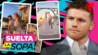 Así fue la lujosa y gran boda de El Canelo Álvarez con Fernanda Gómez | Suelta La Sopa