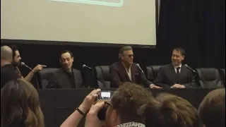 The 1st 2 mins of Sam Raimi Ted Raimi and Bruce Campbell Evil Dead Panel before they said no filming