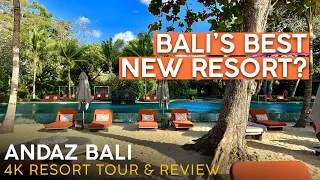 ANDAZ BALI Sanur, Bali, Indonesia【4K Resort Tour & Review】LUSH Tropical Beach Hideaway