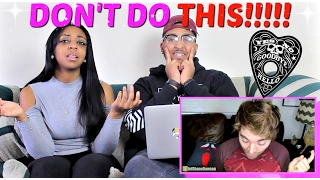 Shane Dawson "SCARIEST PLACES ON THE INTERNET" REACTION!!!!