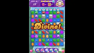 Candy Crush Saga Level 3220 Get Sugar Stars, 17 Moves Completed,  #update