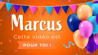 Joyeux anniversaire Marcus !