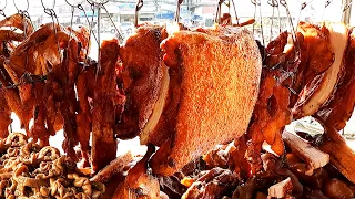The Best from Ta Khmau! Delicious Meat - Crispy Pork Belly, Braised Pork & Roasted Duck