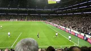 Tottenham 2-0 Man City Bergwijn's first goal from the stands