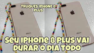 ECONOMIZE A BATERIA DO SEU IPHONE 8 PLUS COM ESSAS DICAS QUE NINGUÉM SABIA ANTES!