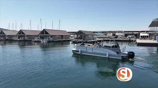 Floating cabins offer convenience and luxury on the water at Lake Pleasant's Scorpion Bay Marina