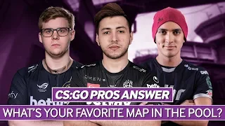 CS:GO Pros Answer: What's Your Favorite Map in the Pool?