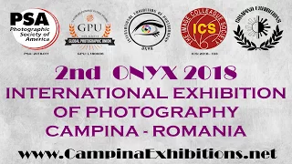 2nd ONYX 2018 International Exhibition of Photography, Romania