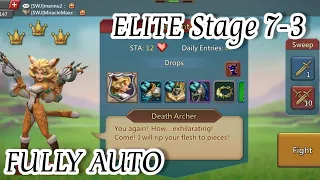 Lords Mobile Elite 7-3 # STAGE  7-3        Fully Auto     (4K 60fps)