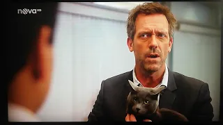 Dr.House vtipná scénka s kočkou (pacienti v komatu)