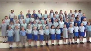 Matraville Soldiers' Settlement Public School Students rehearse- For Love of Country