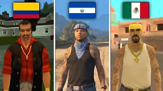 TODAS las BANDAS LATINOAMERICANAS en GTA