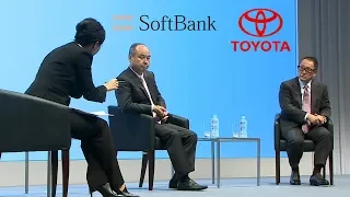 Toyota and SoftBank Press Conference - Joint Venture for New Mobility Services