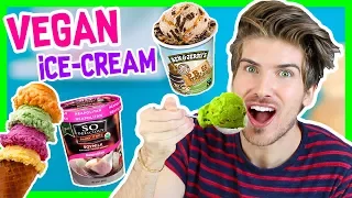 VEGAN ICE CREAM TASTE TEST!