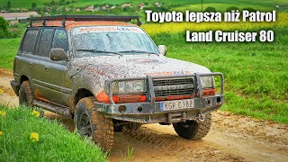 Toyota lepsza niż Patrol. Land Cruiser 80