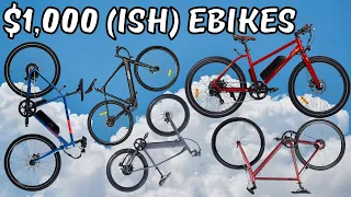 So You Want a $1,000 Ebike (Rideal, RadMission, Roadster V2, Core-5, Pace 350)