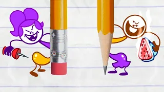 "Truth or Swear" | Pencilmation Cartoons!