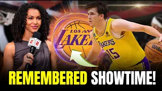 AUSTIN REAVES HARKENS BACK TO THE LAKERS' SHOWTIME ERA WITH A BEAUTIFUL PLAY.