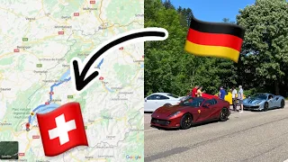 Driving 5 supercars from GERMANY to SWITZERLAND! (EURO TOUR EP. 2)