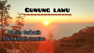 PENDAKIAN GUNUNG LAWU VIA CANDI CETHO || TERBARU AGUSTUS 2023 || gunung lawu