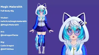 Magic Malaraith Vtuber Model | Live2D Showcase