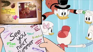 DuckTales Finale Credits With Gravity Falls Finale Music