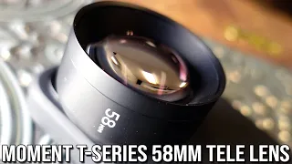 Moment T-Series 58mm Tele Lens Review